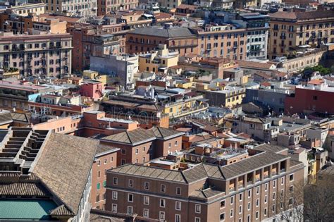 Aerial Drone View of Rome City, Italy Stock Image - Image of building ...