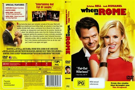 When In Rome (2010) WS R4 - Movie DVD - CD label, DVD Cover, Front Cover