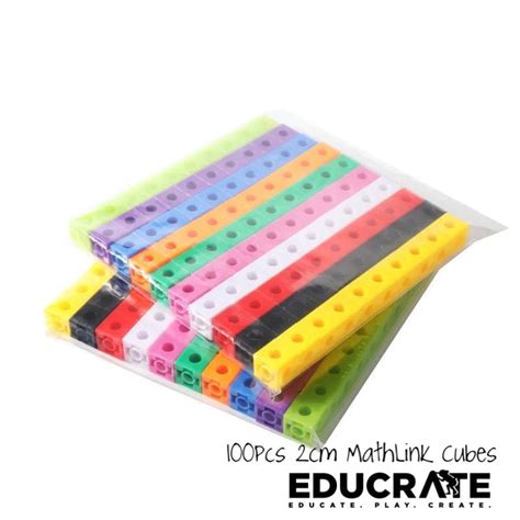 Math Link Cubes / Linking Cubes 2cm 100pcs – Wear Love Babies - EducratePH