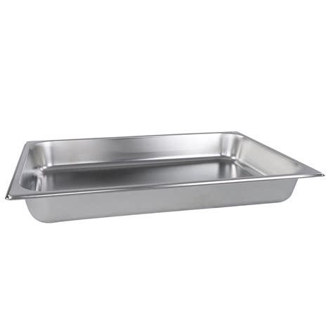 Lot45 Stainless Steel Steam Pan - Full Size Hotel Pans Restaurant Trays ...