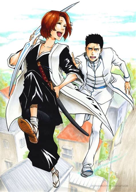 Ichigo's Parents, Kurosaki Isshin and Masaki. | Bleach anime, Bleach manga, Bleach anime ichigo