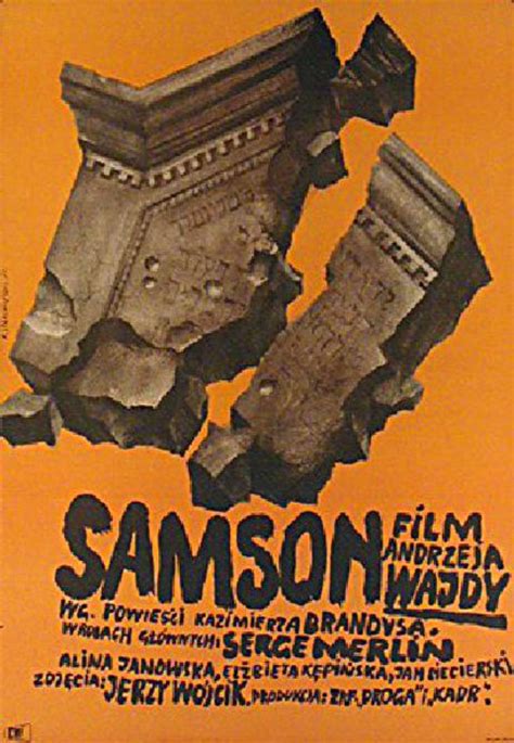 Samson Original 1961 Polish A1 Movie Poster - Posteritati Movie Poster ...