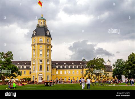 Karlsruhe Palace, Karlsruhe, Germany Stock Photo - Alamy