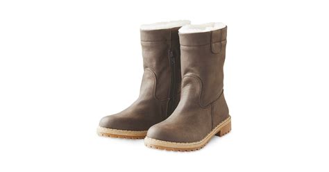 Dark Brown Ladies' Snug Boots - ALDI UK