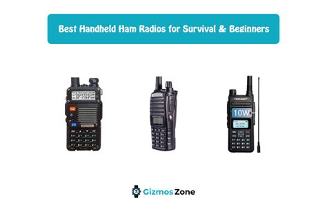 Best Handheld Ham Radios for Survival & Beginners in 2023