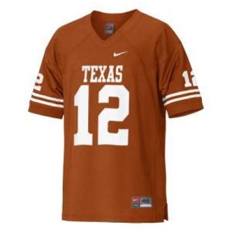 Texas Longhorns Authentic Nike Football Jersey - Walmart.com - Walmart.com