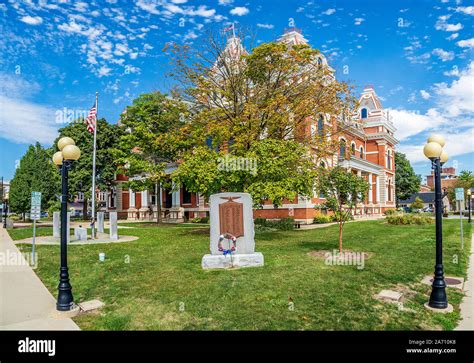 Livingston County Courthouse, Pontiac, Illinois Stock Photo - Alamy