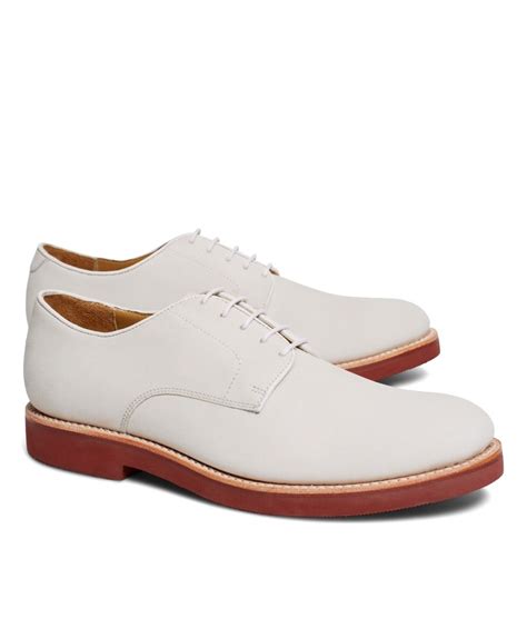 Classic Bucks | White buck shoes, Dress shoes men, White casual shoes