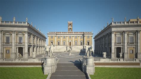 Capitoline Hill 3D model | CGTrader