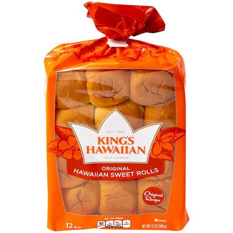 King's Hawaiian Original Hawaiian Sweet Rolls 12Ct | Hy-Vee Aisles ...