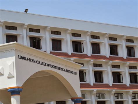 Loyola-icam College Of Engineering And Technology (LICET) Chennai ...