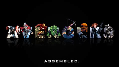 Avengers Logo Wallpaper - WallpaperSafari