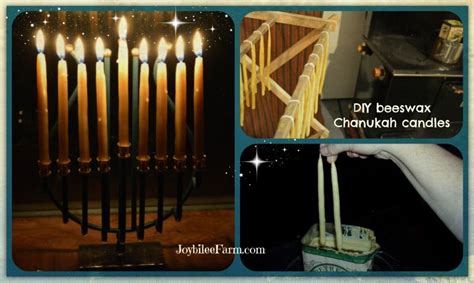 Making Hand Dipped Beeswax Hanukkah Candles | Hanukkah candles, Hanukkah decorations diy, Menorah