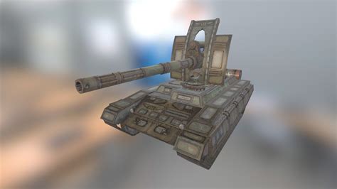 Artillery Tank - Game Model - 3D model by jacksteel [df87672] - Sketchfab