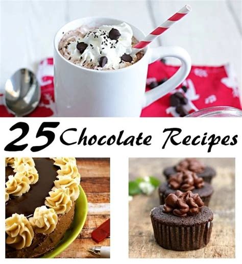 25 Delicious Chocolate Recipes - Ottawa Mommy Club : Ottawa Mommy Club