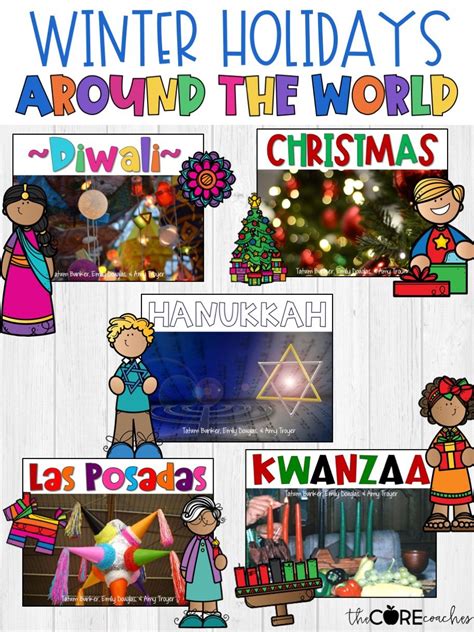 Holidays Around the World Crafts, Informational Text, & Activities 1st, 2nd, 3rd | Winter ...