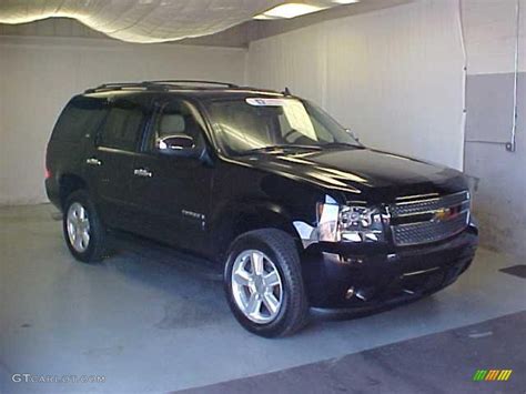 2007 Black Chevrolet Tahoe LTZ 4x4 #28759451 | GTCarLot.com - Car Color Galleries