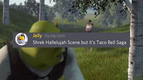 Shrek Hallelujah Scene but it's Taco Bell Saga - YouTube