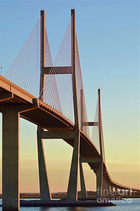 Sidney Lanier Bridge I Photograph by Linda Covino - Fine Art America