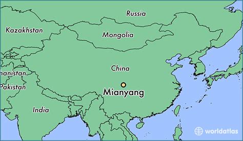 Where is Mianyang, China? / Where is Mianyang, China Located in The World? / Mianyang Map ...