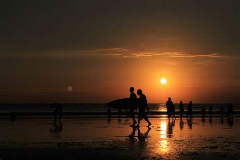 sunset, Kuta Beach, Bali! | Kuta beach, Sunset, Beach