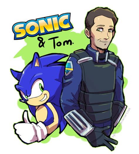 Sonic and Tom - [SONIC the HEDGEHOG: The Movie] by Cylent-Nite on ...