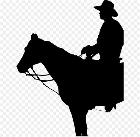 Cowboy Silhouette Drawing - cowboy design png png download - 600*600 - Free Transparent Cowboy ...