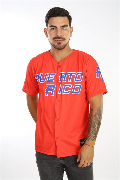 Puerto Rico WBC Jersey Boricua 21 Red for Men and Women - Etsy