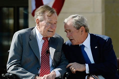 Former Presidents George H.W. Bush and George W. Bush Stay Clear of WH Race - NBC News