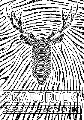 Festival Garorock II on Behance