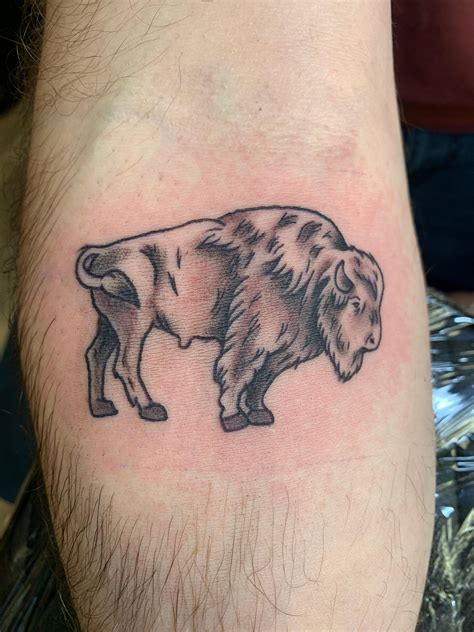 American Bison Tattoo