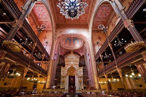 Interior Of The Great Synagogue On Dohany Street, Budapest, Hungary Pictures | Getty Images