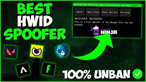 Free Hwid RING-1 Spoofer | New Spoofer & Cleaner for 25+ Games - Cheater.Ninja