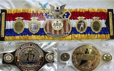 Custom Championship Belts – Masis Boxing Belts