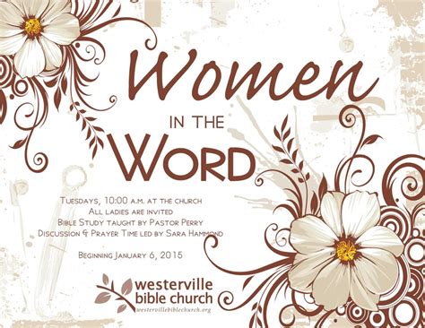 Women in the Word Bible Study | Westerville Bible Church