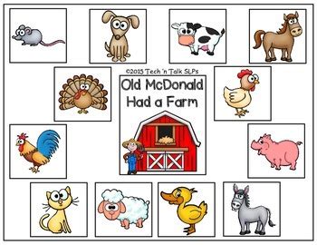 Old MacDonald Song ... Old MacDonald has a farm