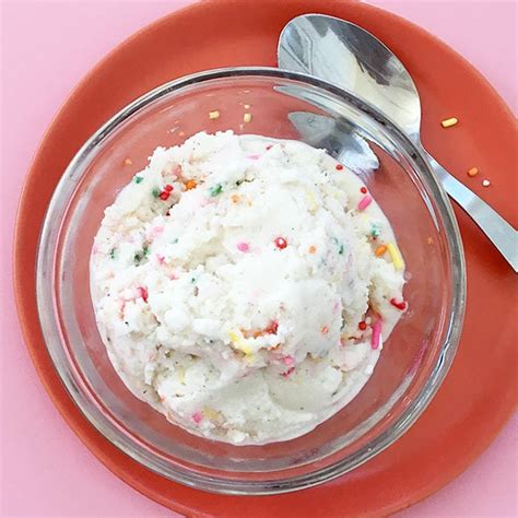 DIY FunFetti Lactose Free Ice Cream - 100 Directions