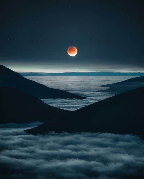 Wolf Moon Eclipse over British Columbia. Photo by Kai Yhun. : r ...