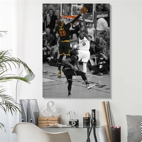 Lebron James Block Poster sold by Islam Samy | SKU 40519043 | 40% OFF Printerval