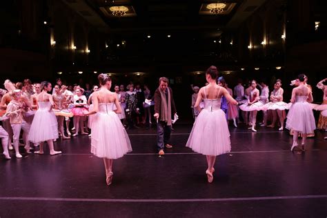 Dressed rehearsals for A Storybook Sleeping Beauty winter performances at the historic Lincoln ...