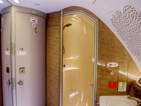 Emirates Airbus A380 First Class Shower