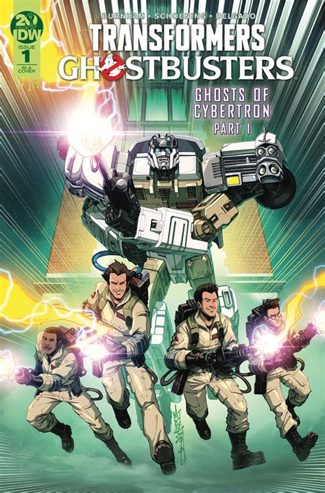 Transformers/Ghostbusters Crossover in IDW Full June 2019 Solicits