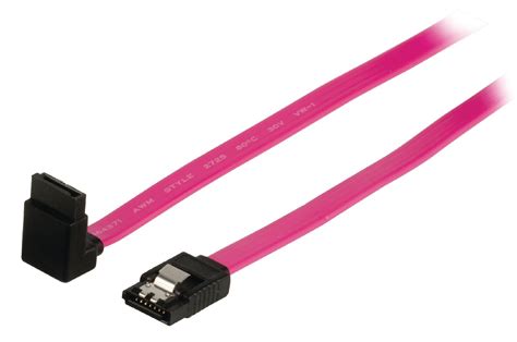 Value Line 1 Mt Sata Cable 3GB/S data cable SATA - SATA Right angled | Falcon Computers