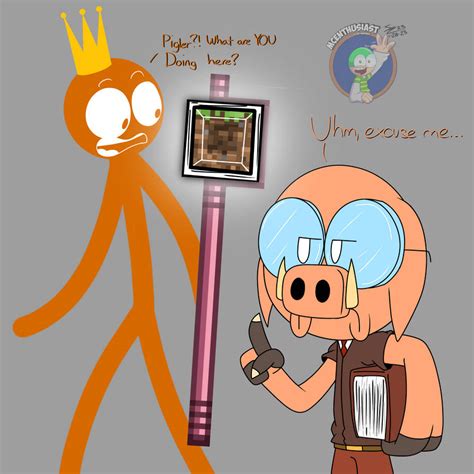 King Orange has an Auditor?! by MCEnthusiasm on DeviantArt