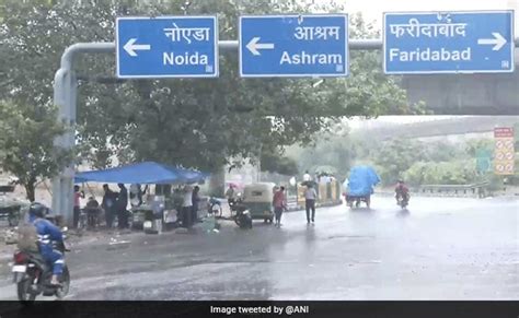 Traffic Jams Witnessed After Non-Stop Rain In Delhi