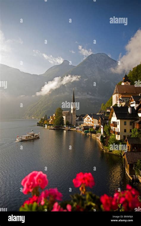 Austria Hallstatt Salzkammergut Upper Austria Hallstätter lake lake world cultural heritage ...