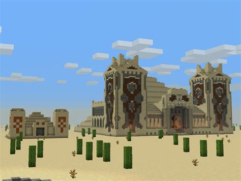 Minecraft Desert Builds : Minecraft desert temples are a dangerous affair.