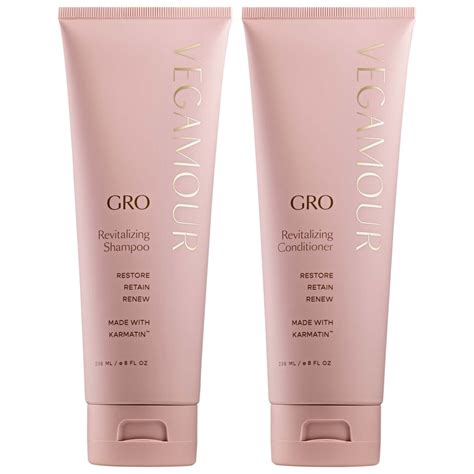 VEGAMOUR Gro Revitalizing Shampoo And Conditioner Set For Thinning Hair - One-color | Editorialist