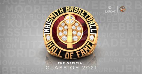 Naismith Memorial Basketball Hall Of Fame Class Of 2021 - Baron®