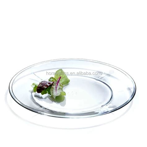 Promotional Wholesale Clear Glass Plate,Glass Plate For Dinner - Buy ...